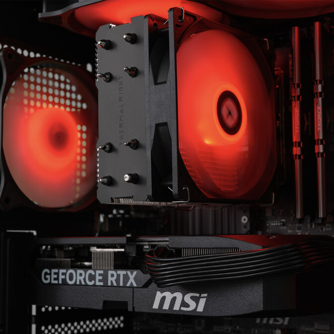 Ordenador Mach 3.1 Gamer-PC Powered by MSI Ryzen 7 5700X3D 32GB DDR4 1TB RTX 5070 WiFi W11 image number 4