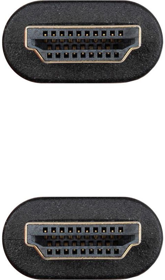 Cable HDMI V2.0 4K@60Hz 18Gbps Nanocable A M/M CCS 1 M Negro image number 2