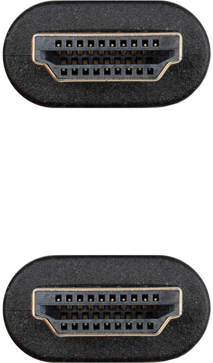 Cable HDMI V2.0 4K@60Hz 18Gbps Nanocable A M/M CCS 1 M Negro image number 2
