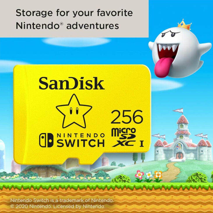 Tarjeta de Memoria SanDisk Ultra MicroSDXC Nintendo SwitchUHS-I U3 256GB image number 2