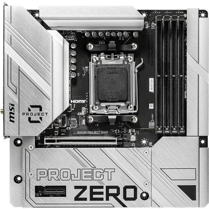 Placa Base MSI B650M PROJECT ZERO image number 0