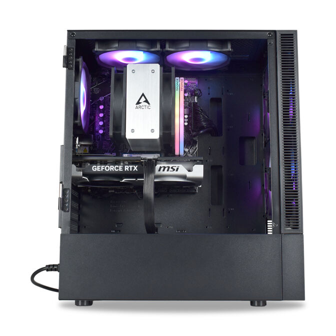 Ordenador AURA Gamer-PC Ryzen 5 7500F 16GB DDR5 1TB RTX 5060 Ti WiFi W11 image number 1