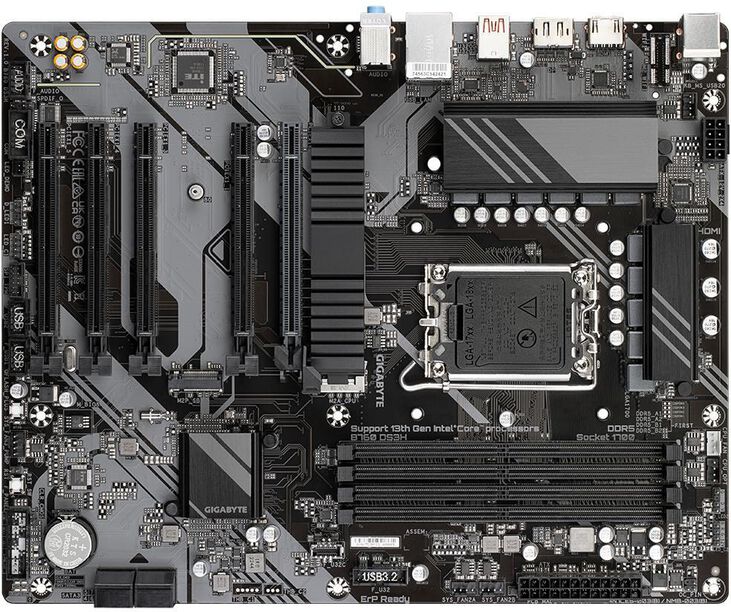 Placa Base Gigabyte B760M DS3H image number 3