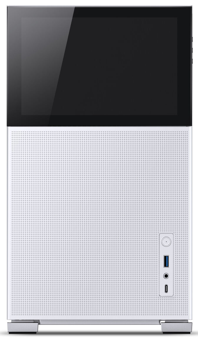 Caja Micro-ATX Jonsbo D31 MESH con Visor Vidrio Templado Blanco image number 9