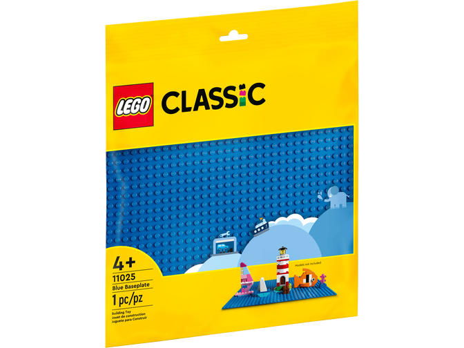 LEGO Classic: Base Azul, 1 Pieza (11025) image number 0