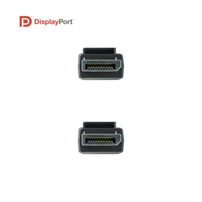 Cable DisplayPort 1.4 NanoCable DP M/M 1.5 M Certificado VESA image number 2