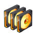 Ventilador Jonsbo ZK-120B ARGB PWM Preto - 120mm (3PACK) image number null