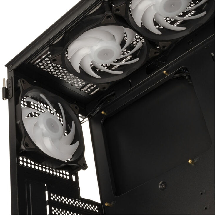 Caja ATX Kolink Observatory HF Plus Mesh ARGB Negro image number 6