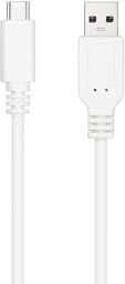 Cable USB 2.0 3A Nanocable USB-C/M para USB-A/M 1.5 M Blanco image number null