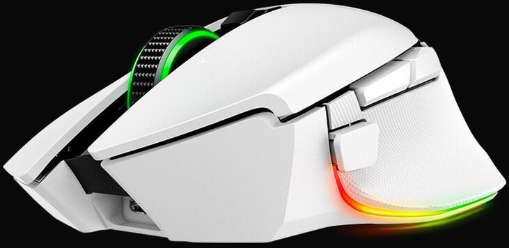 Ratón Razer Basilisk V3 Pro 35K RGB 35000DPI Wireless/Bluetooth - Mercury image number 2