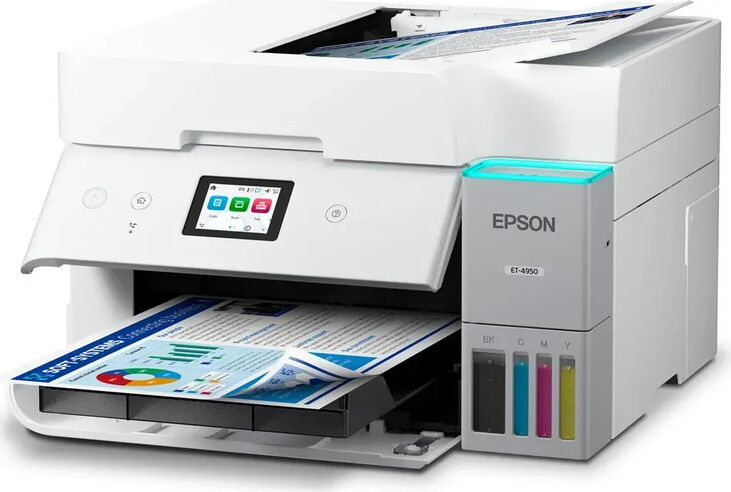 Impresora Multifunción de Inyección de Tinta Epson EcoTank ET-4956 WiFi image number 2