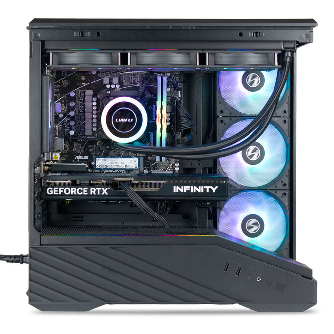 Ordenador AURA Gamer-PC Lian Li Ryzen 5 7500F 32GB DDR5 1TB RTX 5060 Ti 16GB WiFi W11 image number 1