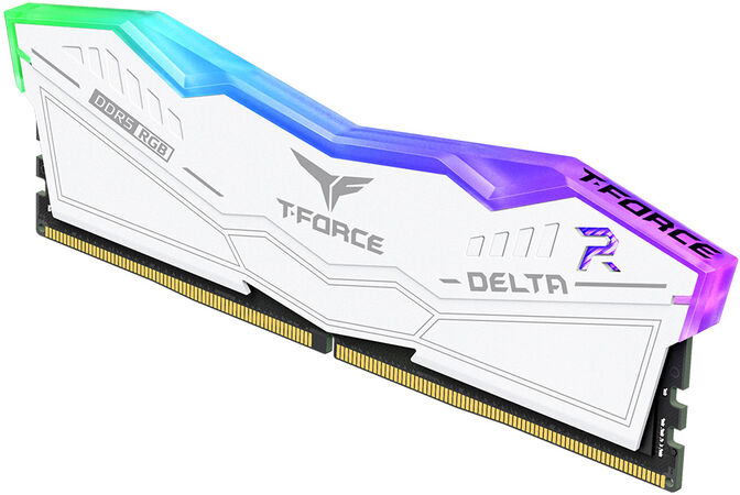 Team Group Kit 32GB (2 x 16GB) DDR5 7200MHz Delta RGB Blanco CL34 image number 4