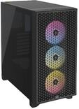 Torre ATX Corsair 3000D RGB Airflow Negro Cristal Templado image number null