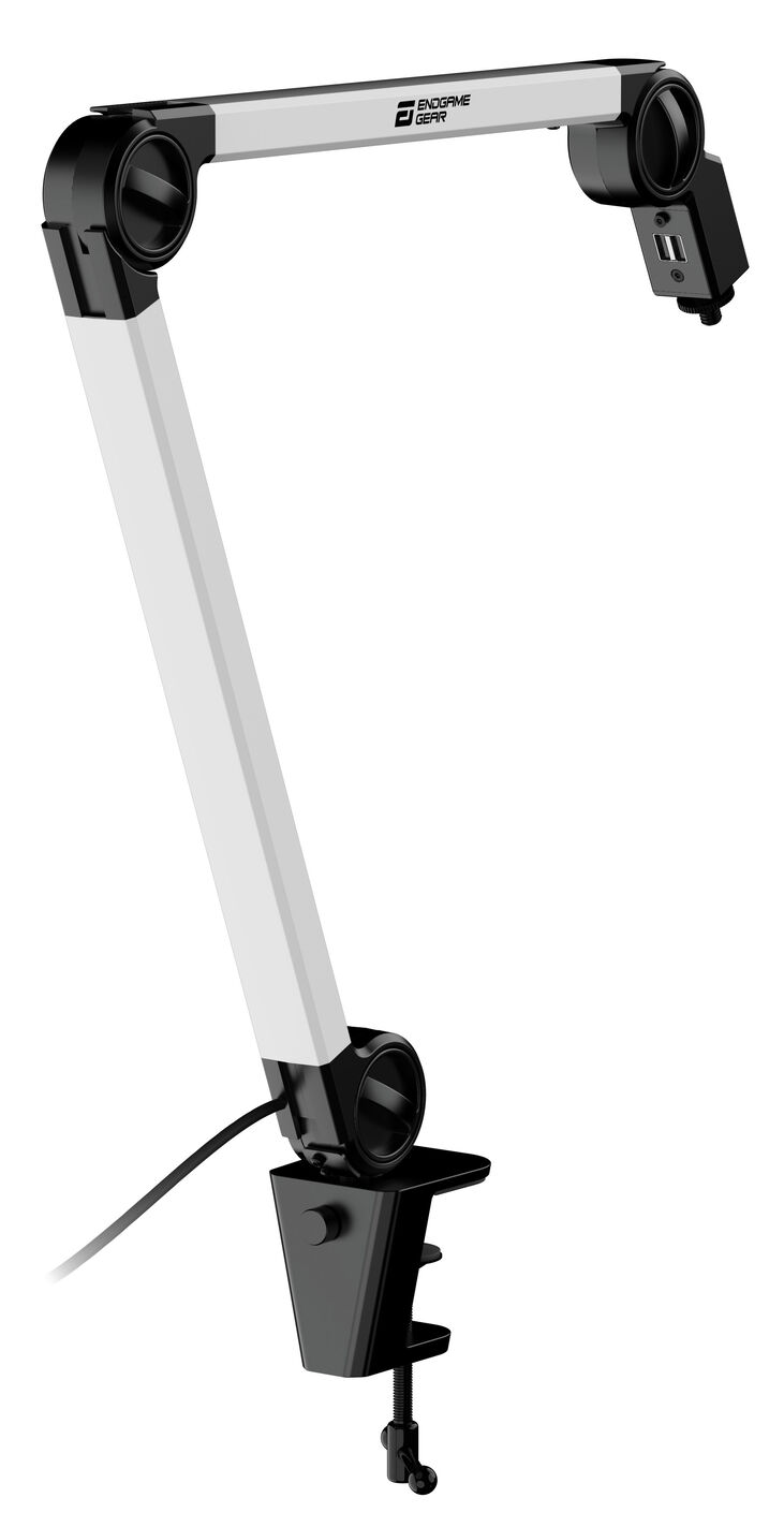 Brazo para Micrófono Endgame Gear MicArm - Blanco image number 2