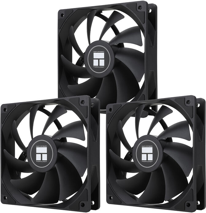 Ventilador Thermalright TL-C12C PWM Preto 120mm (Pack 3) image number 1