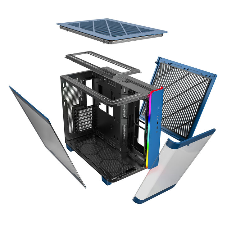 Caja ATX Montech King 95 Azul image number 9