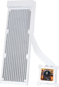 Kit Refrigeración Líquida CPU AIO Lian Li HydroShift LCD 360 Blanco - 360mm S/Ventiladores Kit Refrigeración Líquida CPU AIO Lian Li HydroShift LCD 360 Blanco - 360mm S/Ventiladores