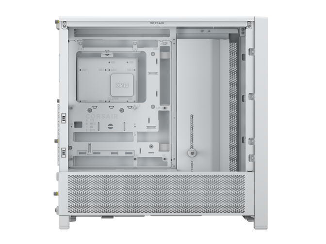 Torre ATX Corsair Frame 4000D Performance Blanco Cristal Templado image number 8