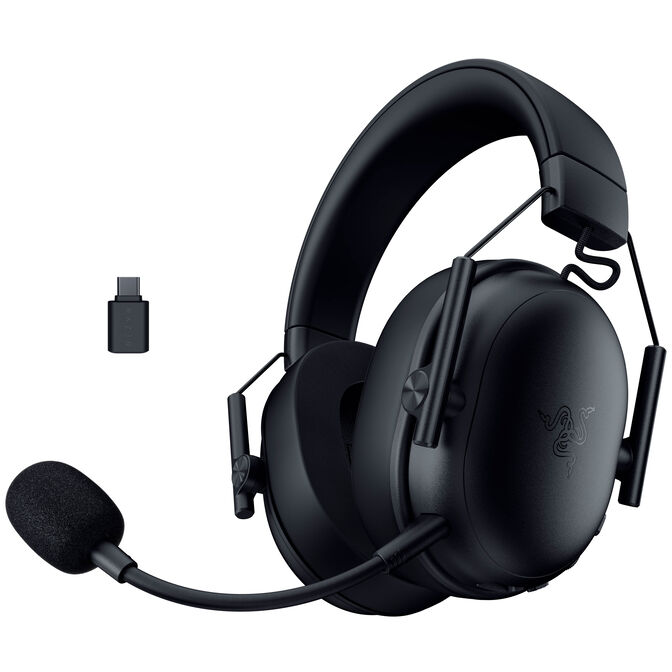 Auriculares Razer BlackShark V3 X Hyperspeed Wireless/Bluetooth Negro image number 1