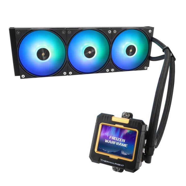 Kit Refrigeración Líquida Thermalright Frozen Warframe ARGB Negro - 360mm image number 1