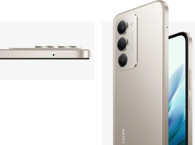 Smartphone Xiaomi Redmi 15 4G (6 / 128GB) 144Hz Gris Titanio image number 0