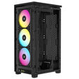 Torre Mini-ITX Corsair iCue 2000D RGB Negro Cristal Templado image number null