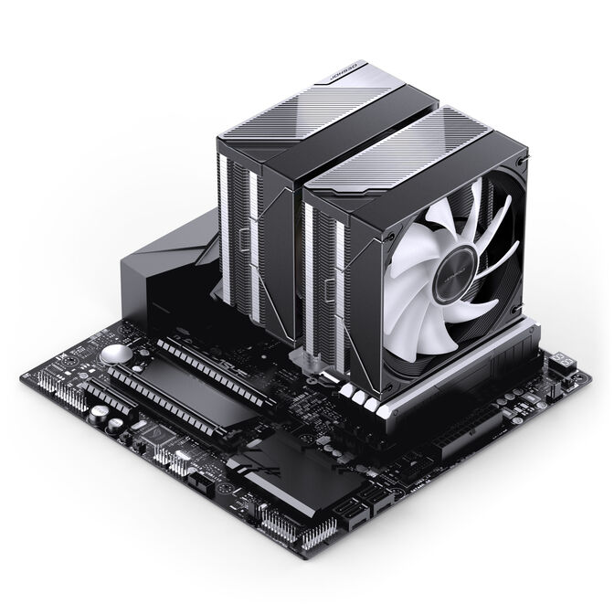 Ventilador CPU Jonsbo CA80 ARGB Negro - 2x 120mm image number 13