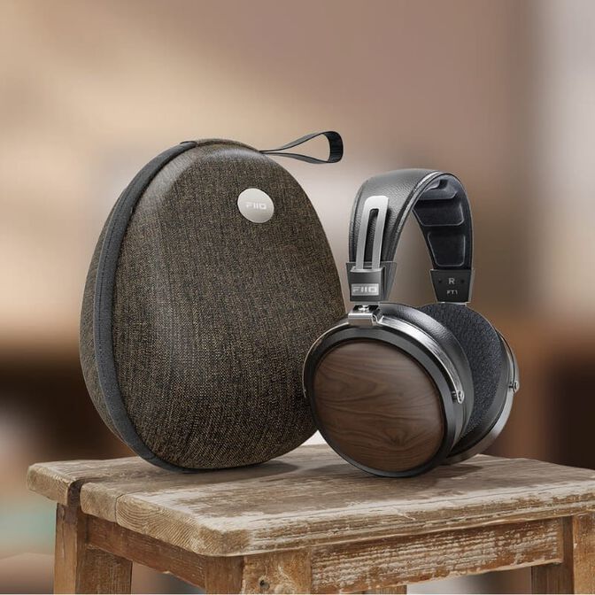 Auriculares FiiO FT1 Hi-Fi de Madera de Nogal Negros image number 5