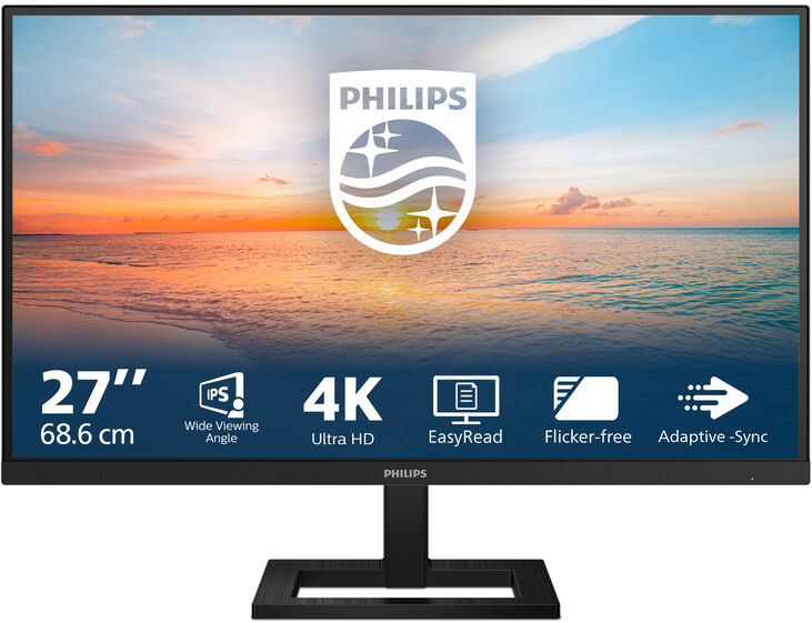 Monitor Philips Série 1000 27" 27E1N1900AE IPS 4K 60Hz USB-C (PD65W) image number 5