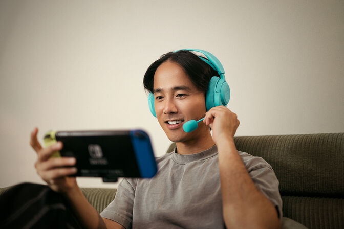 Headset Steelseries Arctis Nova 3X Wireless/Bluetooth Aqua image number 1