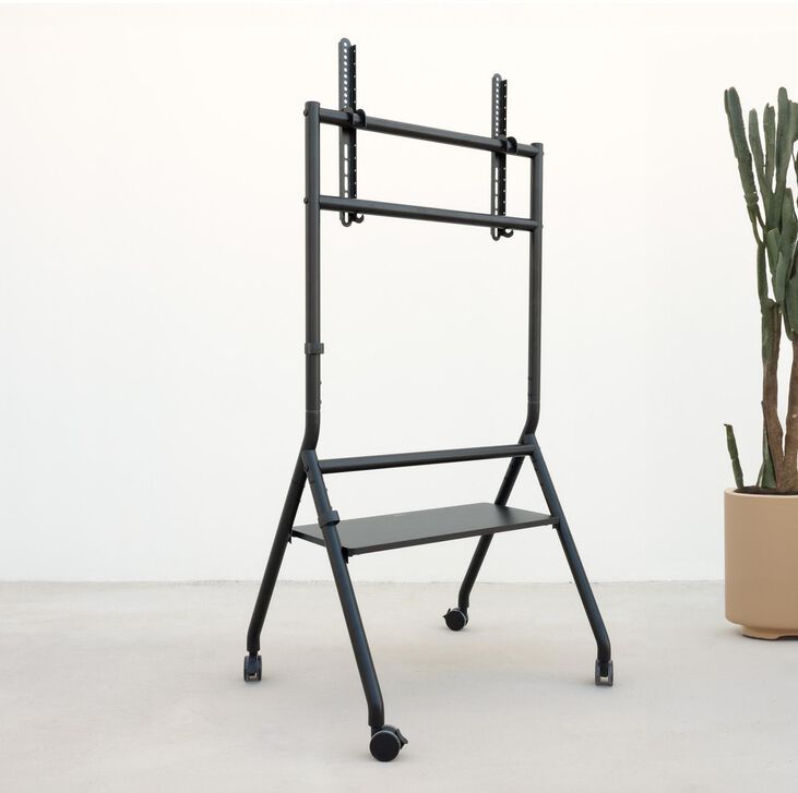Soporte Móvil Tooq iDREAMS 37" a 86" Máx. 80Kg Negro image number 4