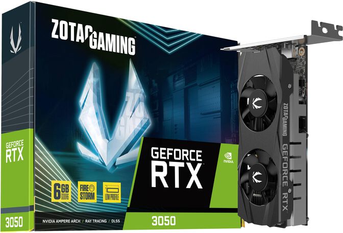 Tarjeta Gr&aacute;fica ZOTAC GeForce&reg; RTX 3050 Dual Fan LP 6GB GD6 image number 7