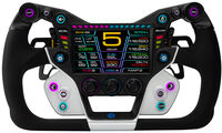 Volante Cube Controls GTX2 Grip (32cm) - Blanco / Negro