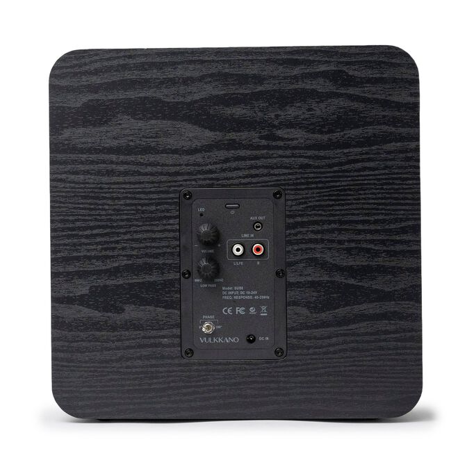 Subwoofer Vulkkano SUB 8 80W Negro image number 7