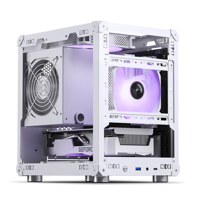 Caja Micro-ATX Jonsbo C6 Blanco image number 26