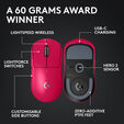 Rat&oacute;n Logitech G PRO X Superlight 2 44000DPI Lightspeed Wireless Rosa image number null