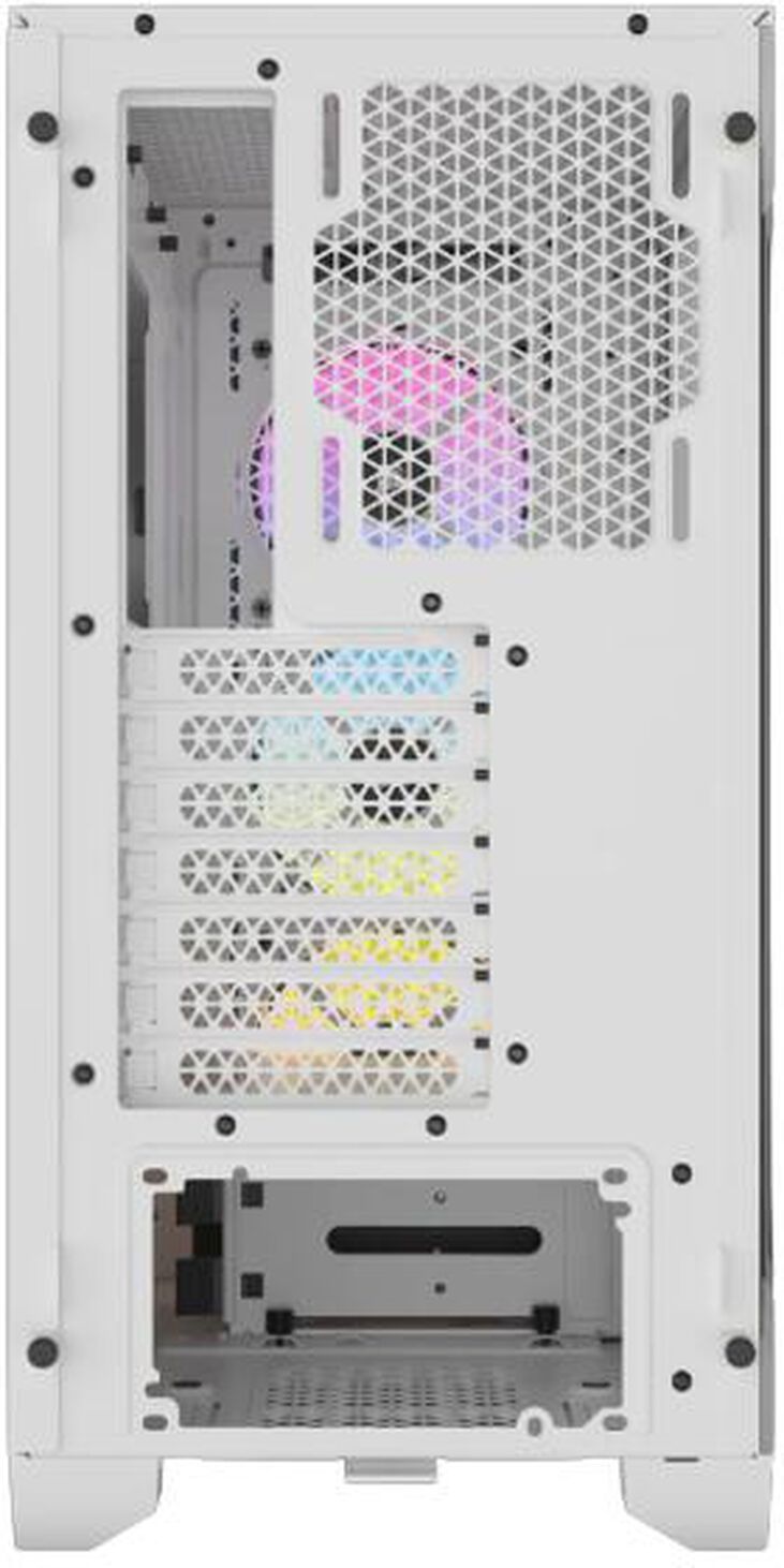 Torre ATX Corsair 3000D RGB Airflow Blanco Cristal Templado image number 4