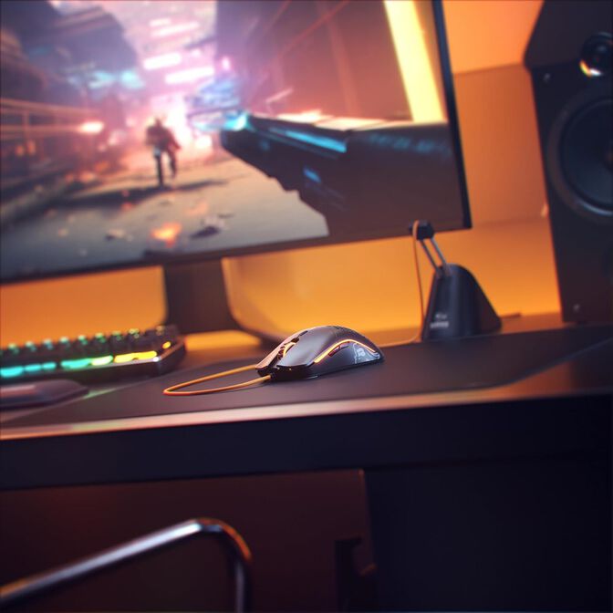 Rat&oacute;n Gaming Glorious Model O Negro image number 6