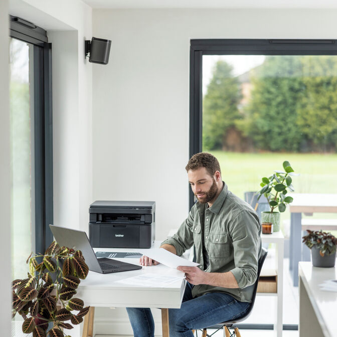 Impresora Multifunci&oacute;n L&aacute;ser Brother DCP-L1640W WiFi image number 4
