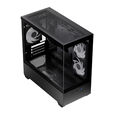 Caja Micro-ATX Aerocool P300D ARGB Vidro Temperado Negro image number null
