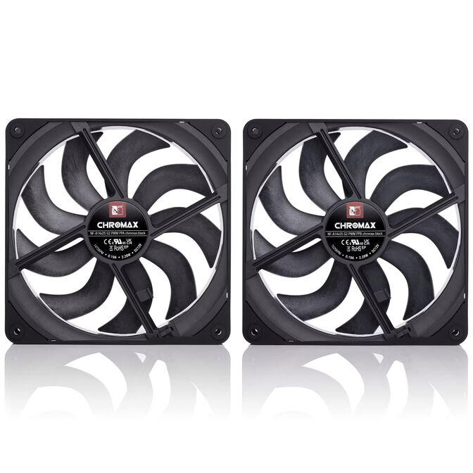 Ventoinha Noctua NF-A14 G2 PWM Chromax LCP 140mm (Pack 2) image number 2