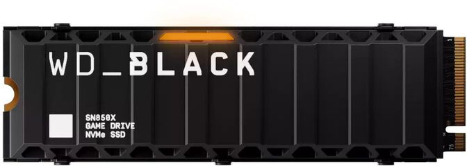 Disco SSD Western Digital Black SN850X 4TB Heatsink Gen4 M.2 NVMe image number 0
