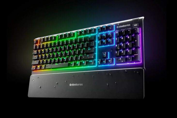 Teclado SteelSeries Apex 3 RGB (PT) image number 2