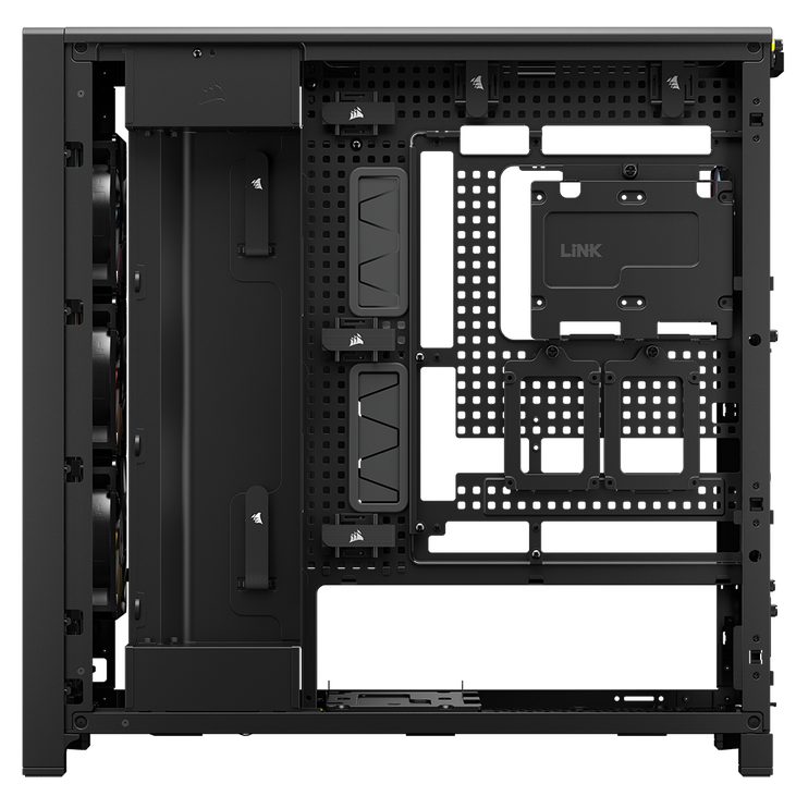 Torre E-ATX Corsair Frame 5000D RS ARGB Airflow Negro Cristal Templado image number 6