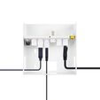 Caja de conexiones multimedia de pared Nanocable VGA+2HDMI+JACK+USBC+USB-B+USB-A+RJ image number null