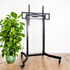 Soporte Móvil Tooq LUX con Ajuste Eléctrico de Altura 55" a 100" Máx. 120Kg Negro image number null