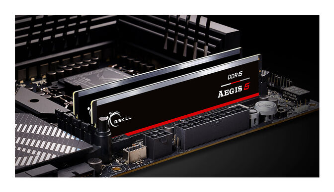 G.Skill Kit 32GB (2 x 32GB) DDR5 6000MHz Aegis 5 CL36 Black - F5-6000J3636F16GX2-IS image number 3