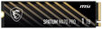 SSD MSI SPATIUM M470 PRO 1TB Gen4 M.2 NVMe (6000/4500MB/s) image number null