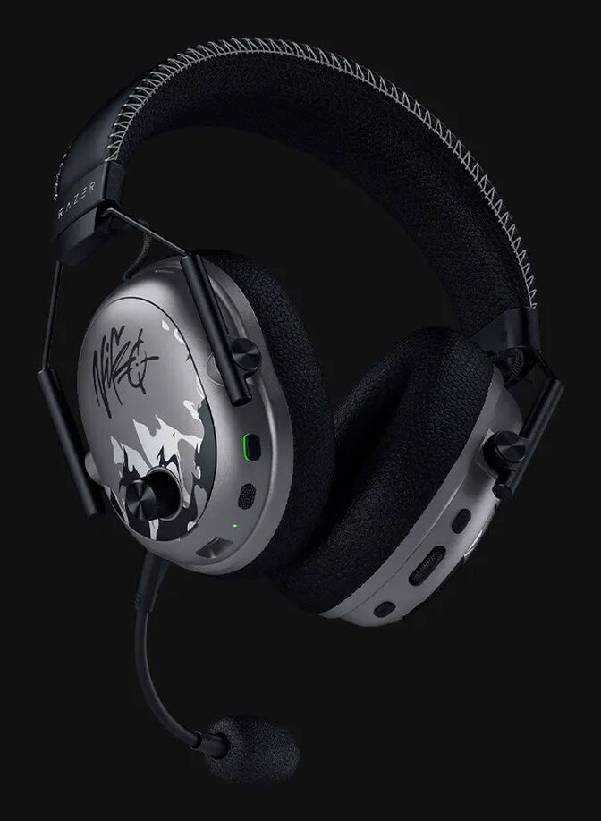 Auriculares Razer BlackShark V3 Pro Wireless/Bluetooth Negro NiKo Ed. image number 2